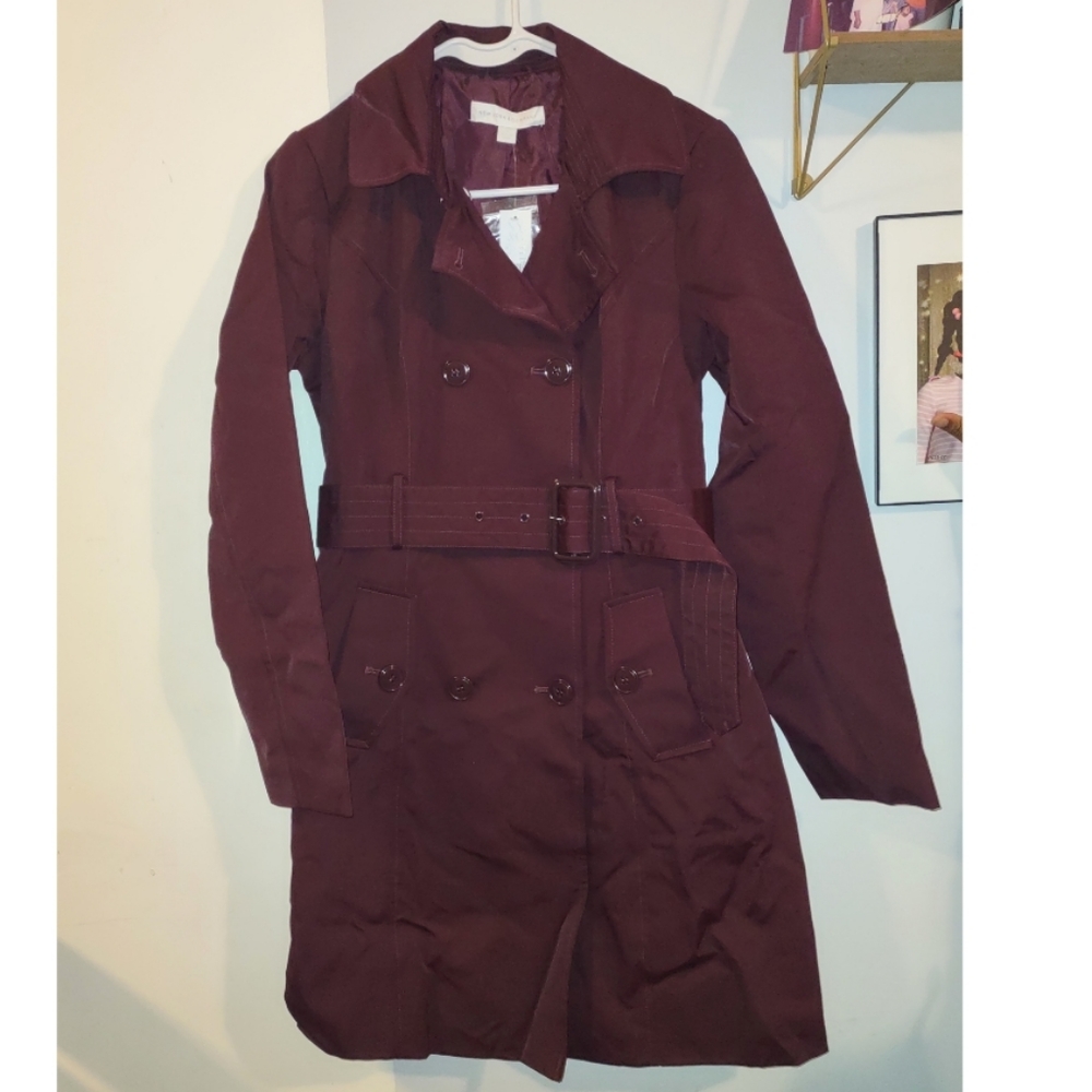 NEW YORK & COMPANY TRENCH COAT - SMALL...NEW NEW WITH TAGS!